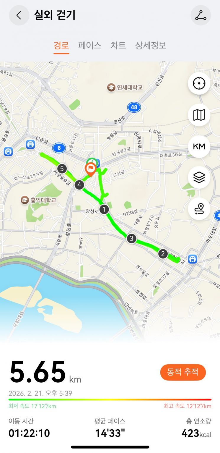 "배터리 성능 미쳤네" 애플워치보다 얇고 가벼운데 열흘 거뜬…가격도 반값[써보니]