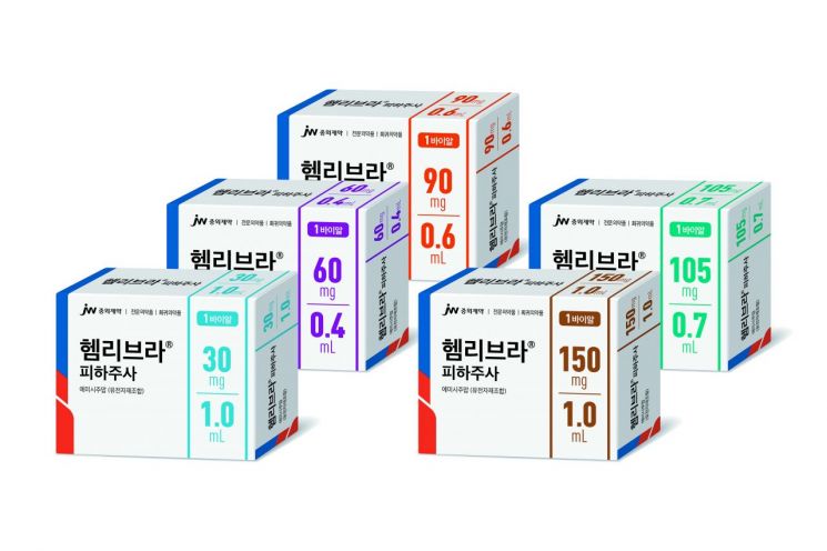 JW중외제약 '헴리브라', 日 대규모 시판 후 조사 결과 국제학술지 게재