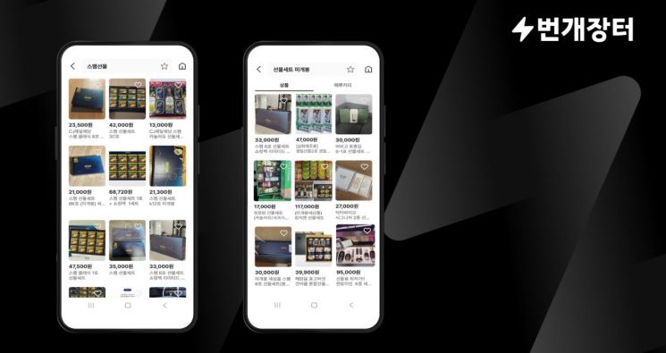 "설 선물 팔고 신발 샀다"…번개장터, 설 전후 취향 재투자 흐름 '뚜렷'