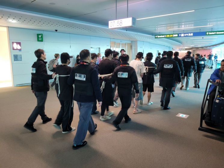 경찰, '캄보디아 거점' 스캠 조직원 무더기 송치