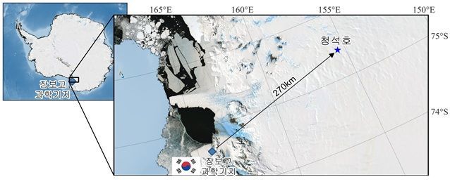 남극 2.2km 빙하 아래 '청석호' 면적·구조 첫 규명[과학을읽다]