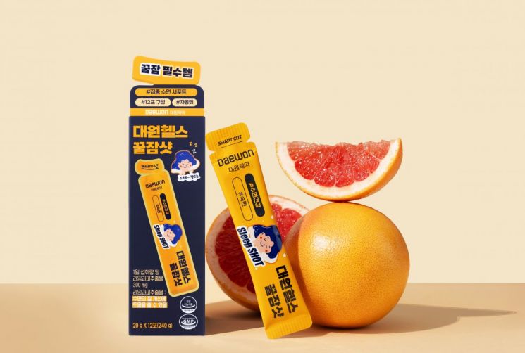 대원제약, 수면용 건기식 '꿀잠샷' 올리브영·올리브베러 동시 입점