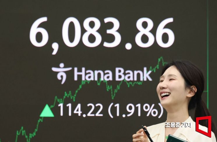 [포토] '밝은 코스피'