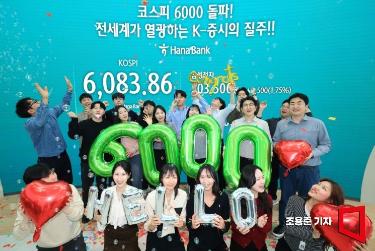 치솟는 美증시 부러워한게 엊그제 같은데…'육천피' 뚫고 올해도 수익률 세계 1위