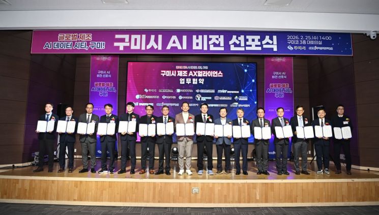 글로벌 제조 AI 데이터 시티 구미시!