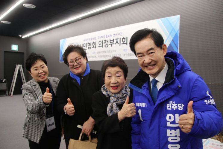 안병용 "지역경제 회복 위해 모든 역량 쏟겠다"…새벽 민생 행보