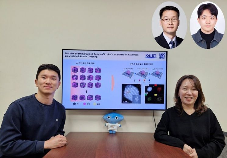 KAIST "AI로 원자 배열 예측, 수소차 적용 '슈퍼 촉매' 개발"