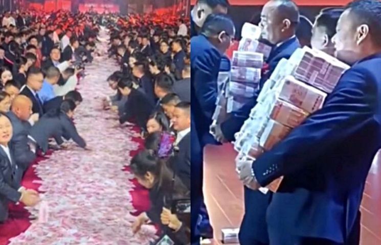 '370억 성과급 벼락' 맞은 직원들…125억 쌓아 놓고 "지폐 센 만큼 가져가라"