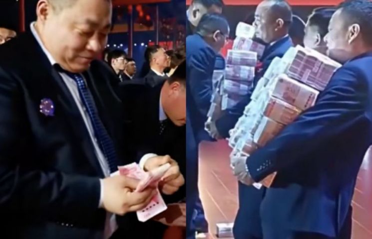 '370억 성과급 벼락' 맞은 직원들…125억 쌓아 놓고 "지폐 센 만큼 가져가라"