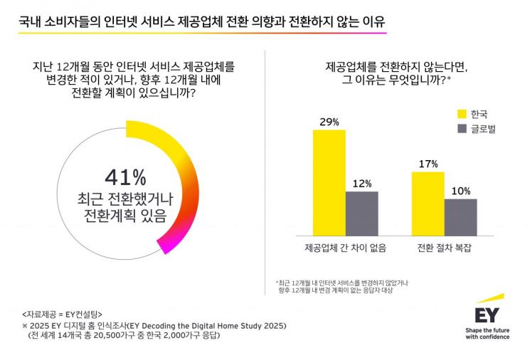 EY컨설팅 "韓 소비자, 인터넷 서비스사 차별성 못 느껴"