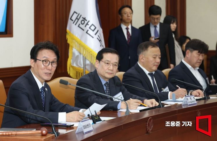 [포토] 모두발언 하는 김민석 국무총리