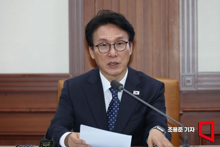[포토] 대테러업무 혁신 TF에 발언하는 김민석 총리