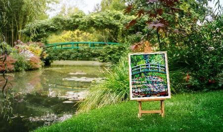 레고그룹, 모네의 대표작 '수련' 테마 세트 공개