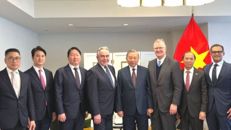 최태원 SK 회장, 또 럼 베트남 총서기 워싱턴 회동…에너지 협력 논의