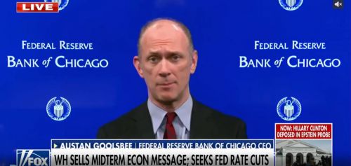 연은 굴즈비 "연내 몇차례 금리인하 가능…신중한 접근 필요"