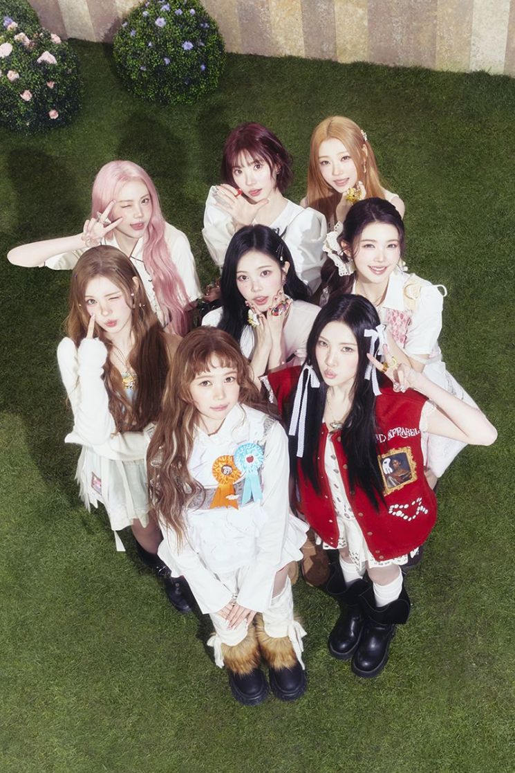 하츠투하츠 '루드!', 中 QQ뮤직 1위 등 국내외 차트 상위권