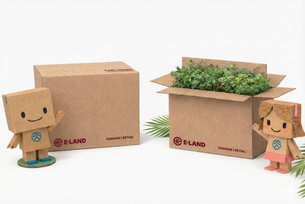이랜드리테일, 친환경 포장 박스 도입···ESG 실천 강화