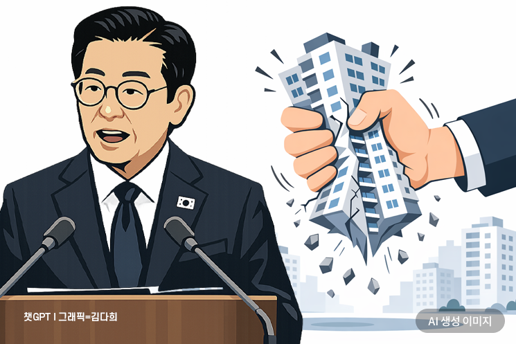 [정국 돋보기] 李대통령, 집값 잡다 지지율도 잡았다