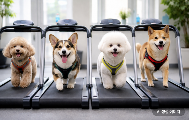 "이젠 개도 PT 받는다"…한달 42만원, 상하이에 펫전용 헬스장 등장
