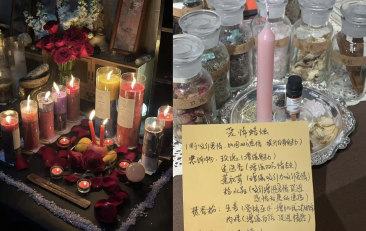 "전 남친 돌아와"…'소원 양초'로 100억 번 中 인플루언서