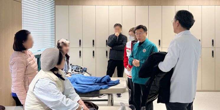 성남시, 백현동 화재 신속 대응…입원환자 40명 등 84명 전원 무사 대피