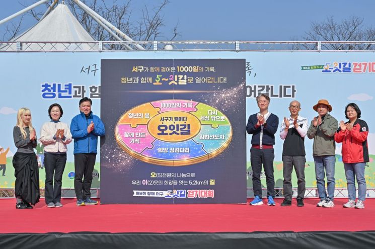 [포토] 광주 서구 '제6회 함께 서구, 오~잇길 걷기대회' 개최