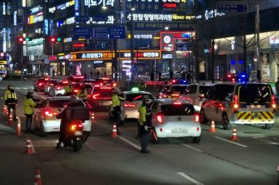 예고된 단속에 폭주족 증발…광주경찰 116건 법규 위반