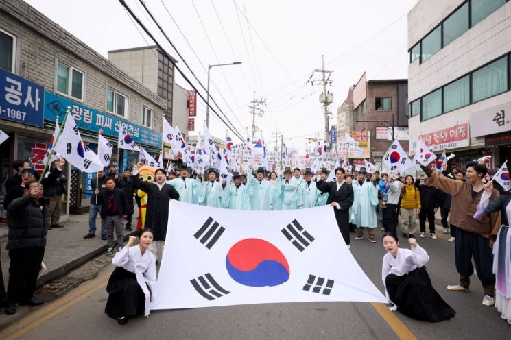 강수현 시장 "가래비 3·1운동 정신, 시민 통합의 힘으로 승화할 것"