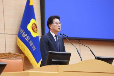 "청사 미루면 혼란"…김태균 도의장, 전남·광주 '4자 협의체' 제안