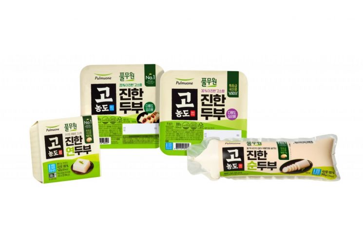 [오늘의신상]풀무원, 30% 더 진한 '고농도 진한 두부' 출시  