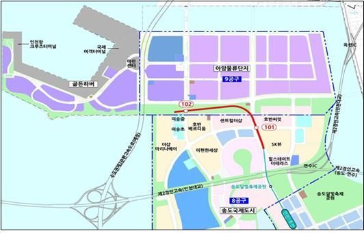 인천시, '인천1호선 송도 8공구 연장사업' 예타 대응 용역 착수