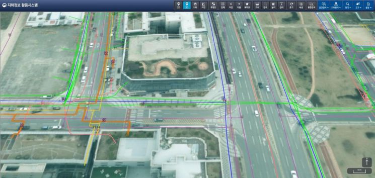 충남, 지하시설 229㎞ 전산화…"지반침하 선제 차단"
