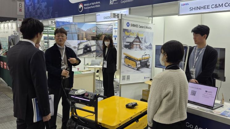 농어촌공사, 日서 'K농기자재' 수출 포문…5657만달러 규모 수출 상담
