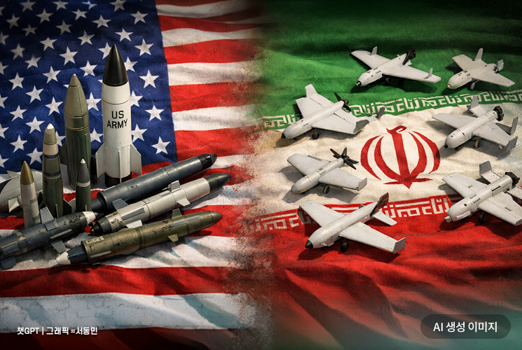 '값싼 드론'vs'고가 미사일' 비대칭 소모전 셈법에 美 흔들릴까