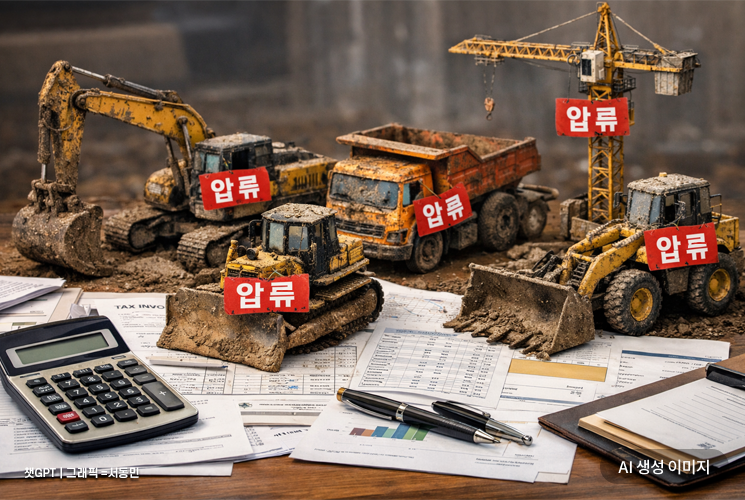 Gyeonggi Province to Seize Construction Machinery from Tax Delinquents Owing Over 5 Million Won