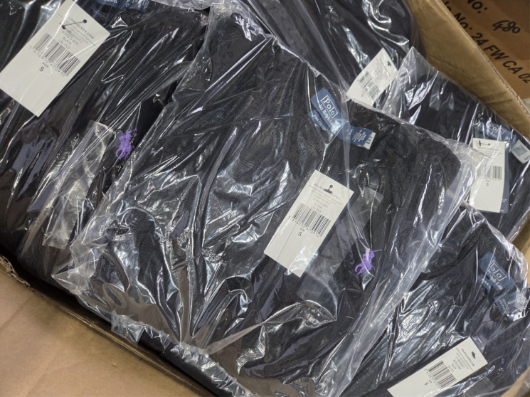 '폴로(POLO)' 짝퉁 의류 제조·유통조직 적발…"110억원 상당"