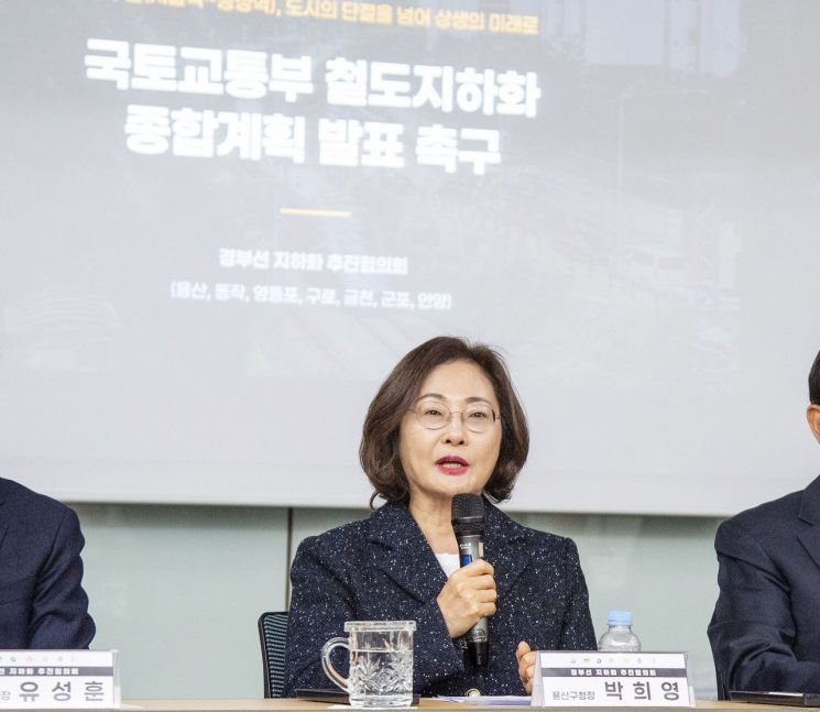 협의회장을 맡은 박희영 용산구청장. 용산구 제공.