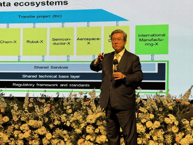 주영섭 서울대 공대 특임교수가 4일 경기도 성남시 가천대에서 열린 'CES2026 팹리스 서밋 코리아' 행사에서 강연하고 있다. 사진=백종민 테크 스페셜리스트