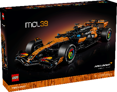 乐高科技系列迈凯伦 MCL39 F1 赛车。乐高集团提供