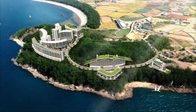 도리포 리조트 조감도. 무안군 제공