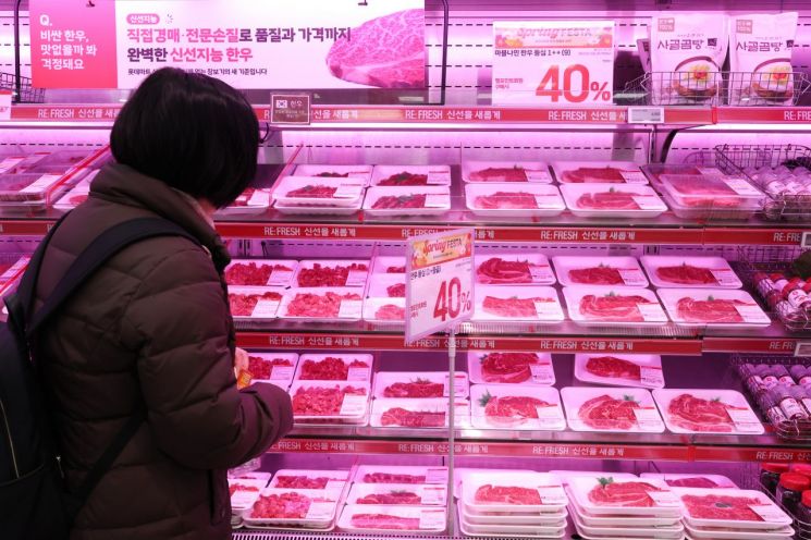 사육수 줄고 환율 오르고...소고기값 천정부지 - 뉴스 썸네일 이미지