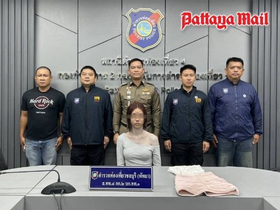 한 한국인 관광객 돈을 훔쳐 달아난 트랜스젠더 여성 모습. 파타야메일