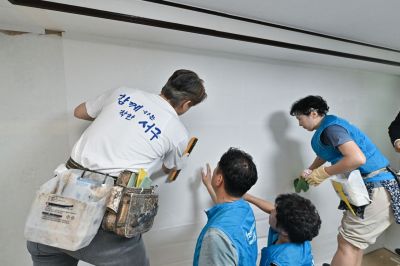 지난해 진행된 '꿈이 빛나는 공부방' 사업 현장 모습. 광주 서구 제공