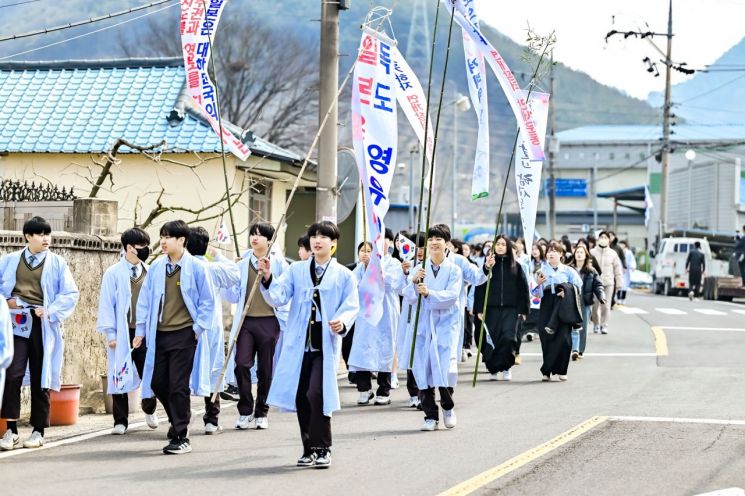 제107주년 칠북3·1만세운동 기념문화제 개최. 함안군 제공