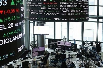 유로넥스트 증권거래소. EPA연합뉴스