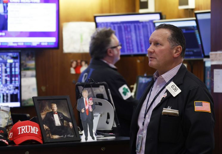 뉴욕증권거래소 전경. UPI연합뉴스