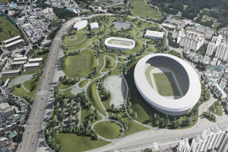 레저스포츠타운 조감도. 의정부시 제공