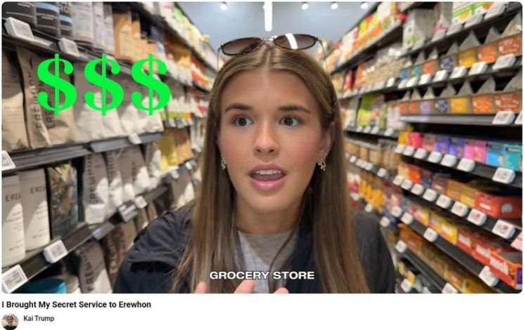 영상에서 카이는 매장에 진열된 제품 가격을 살펴보며 "이러다 파산할 것 같다(about to go bankrupt)"고 농담하기도 했다. SNS