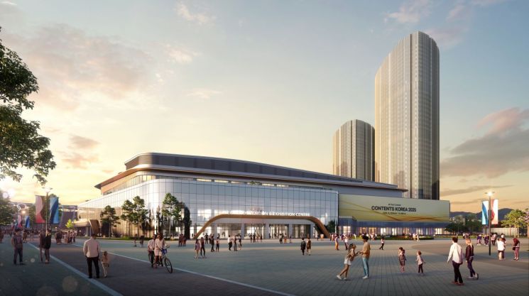 '잠실 스포츠·MICE 복합공간 조성 민간투자사업' 내 전시장 조감도. 서울시