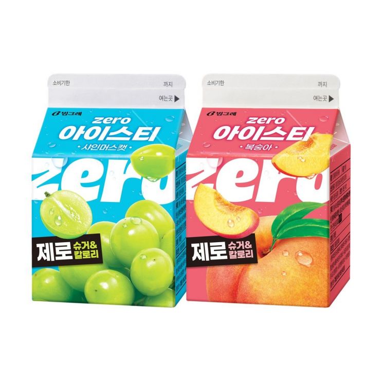 [오늘의신상]당류·칼로리 부담 없앤 '빙그레 제로 아이스티' 2종 출시
